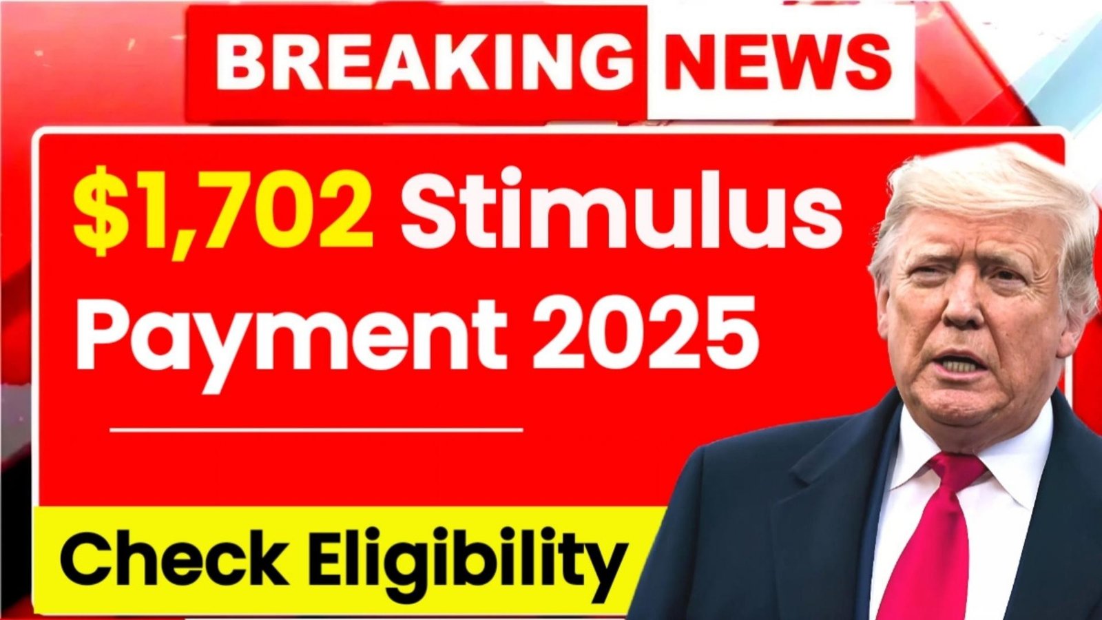 $1,702 Stimulus Payment For Everyone – August 2025 Eligibility & Full Deposit Schedule