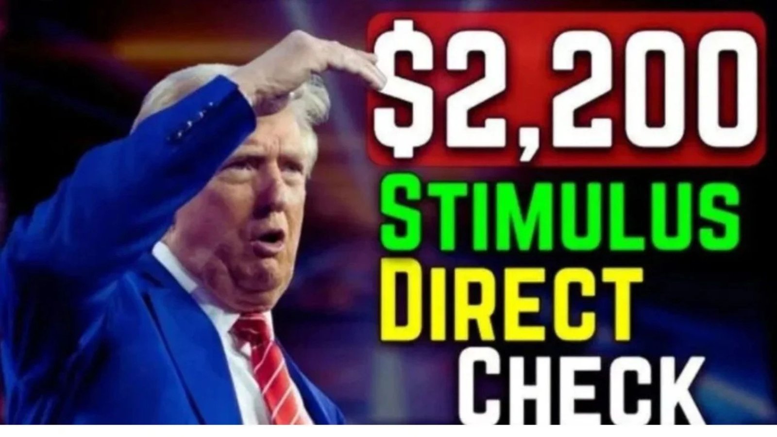 $2,200 Stimulus Check in 2025