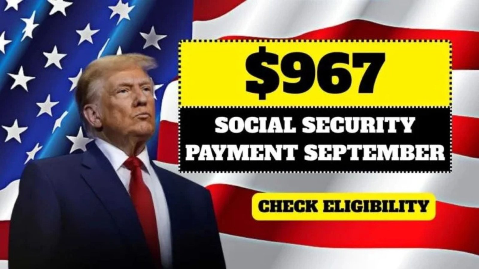 $967 Social Security Payment in September 2025