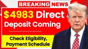 Finally $4983 Direct Deposit Confirmed For August 2025 – Who Qualifies and When You’ll Get Paid