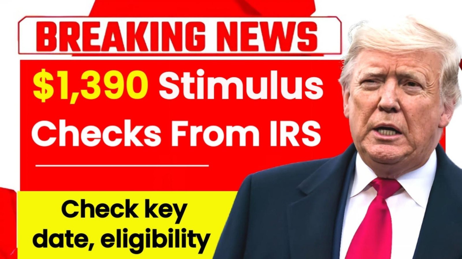 IRS Confirms $1,390 Stimulus Checks Coming Soon – Are You on the List? Check Date & Eligibility Now