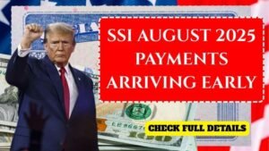 SSI August 2025 Payment Dates
