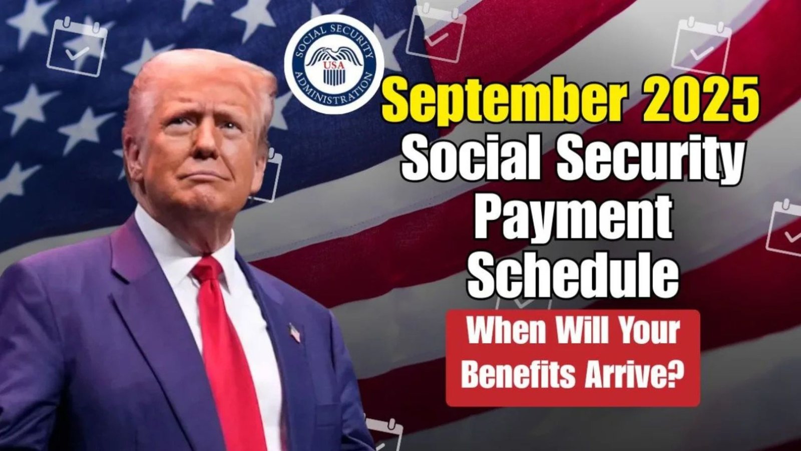 September 2025 Social Security Payment Schedule