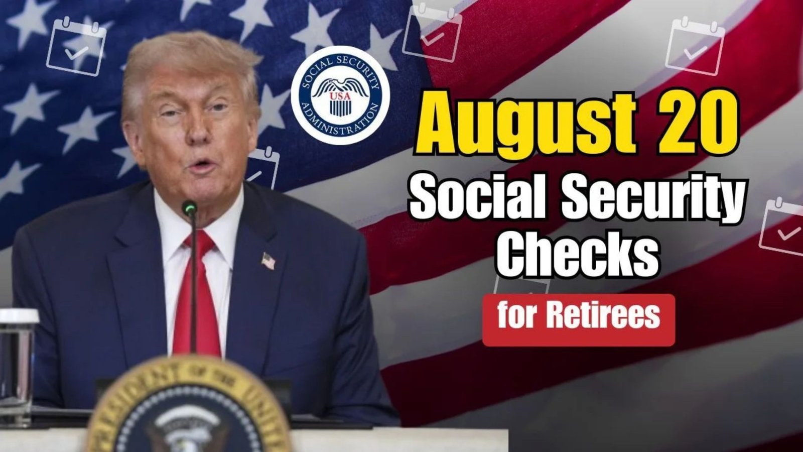 Social Security Checks for August 2025